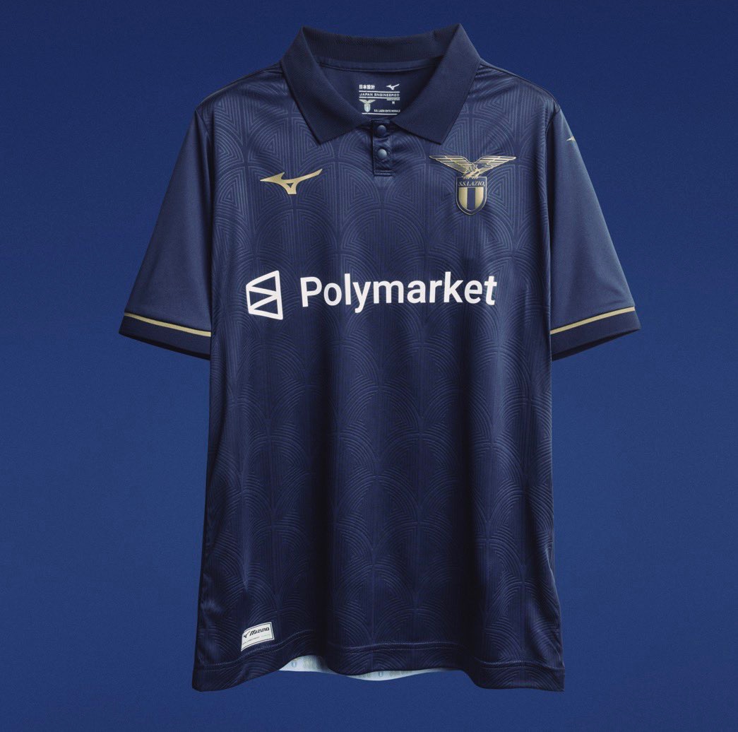 Maglie della SS Lazio 2026-2027 firmate Mizuno