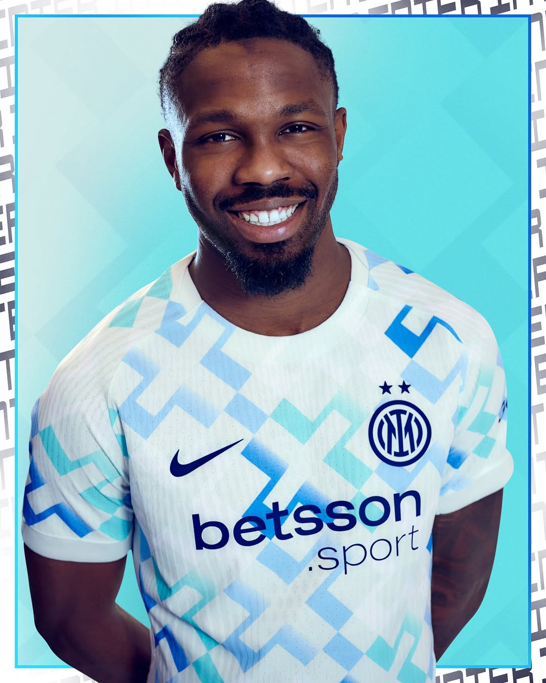 Maglia away dell'Inter 2025-2026: le croci di Brothers and Sisters of the World