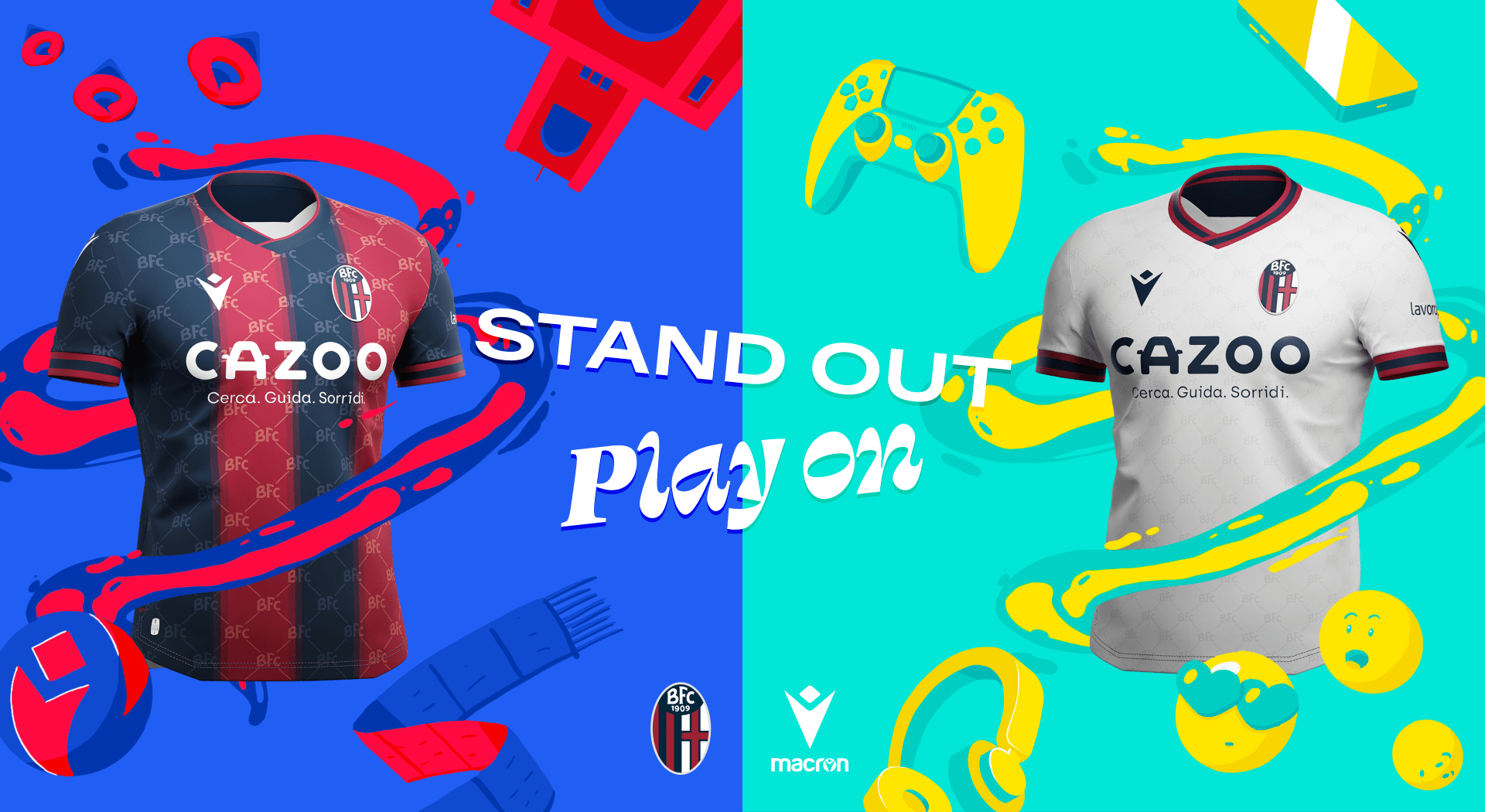 Maglie del Bologna 2022-2023: Macron celebra la Mitropa Cup