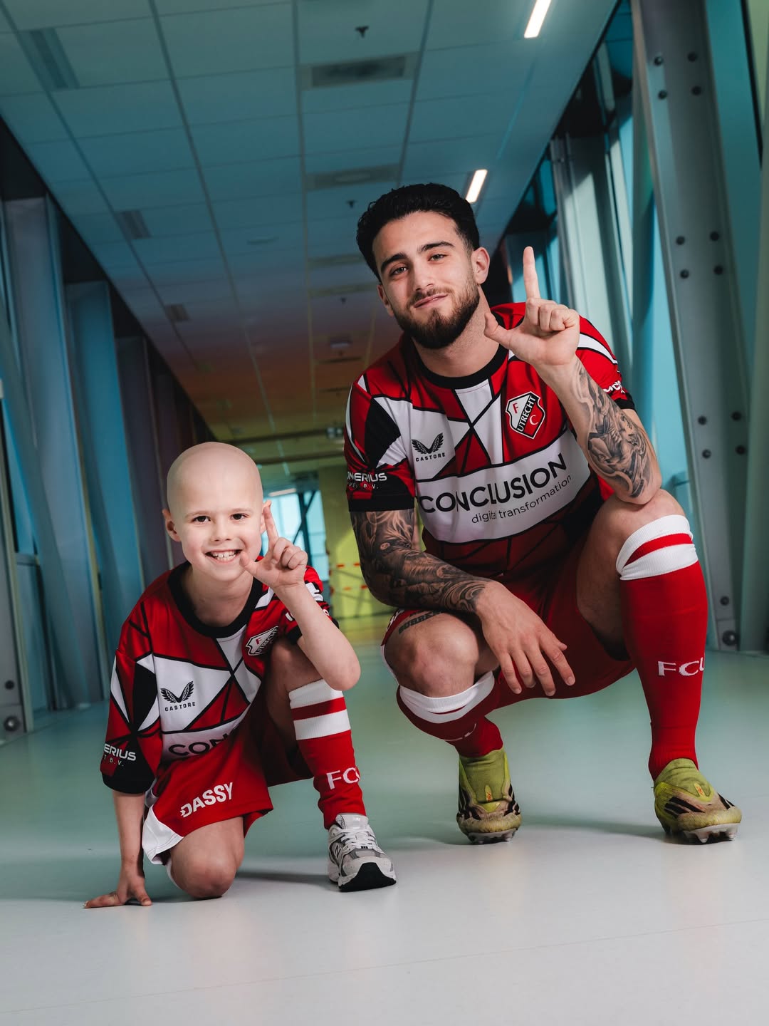 Quarta maglia dell’FC Utrecht 2025-2026: il disegno nato in ospedale