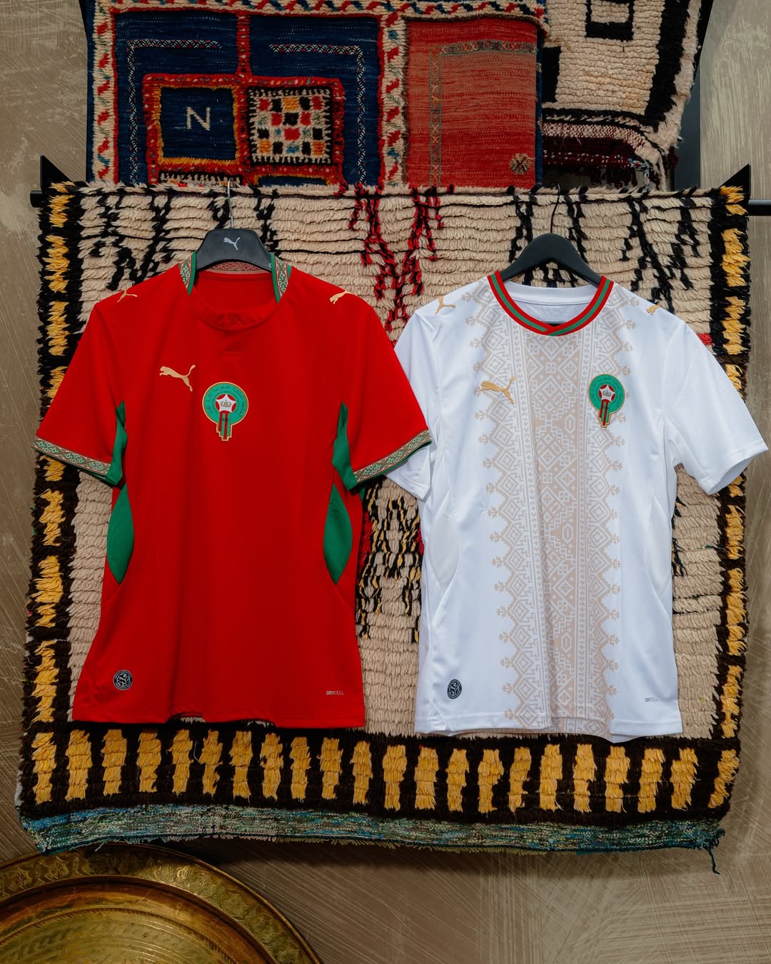 La maglia away del Marocco per i Mondiali 2026 è ispirata ai tessuti amazigh