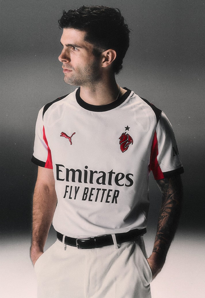 Maglia away del Milan 2025-2026: il Diavoletto torna sul petto