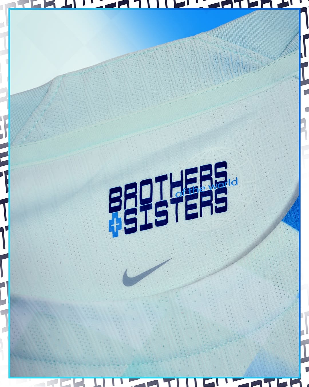 Maglia away dell'Inter 2025-2026: le croci di Brothers and Sisters of the World