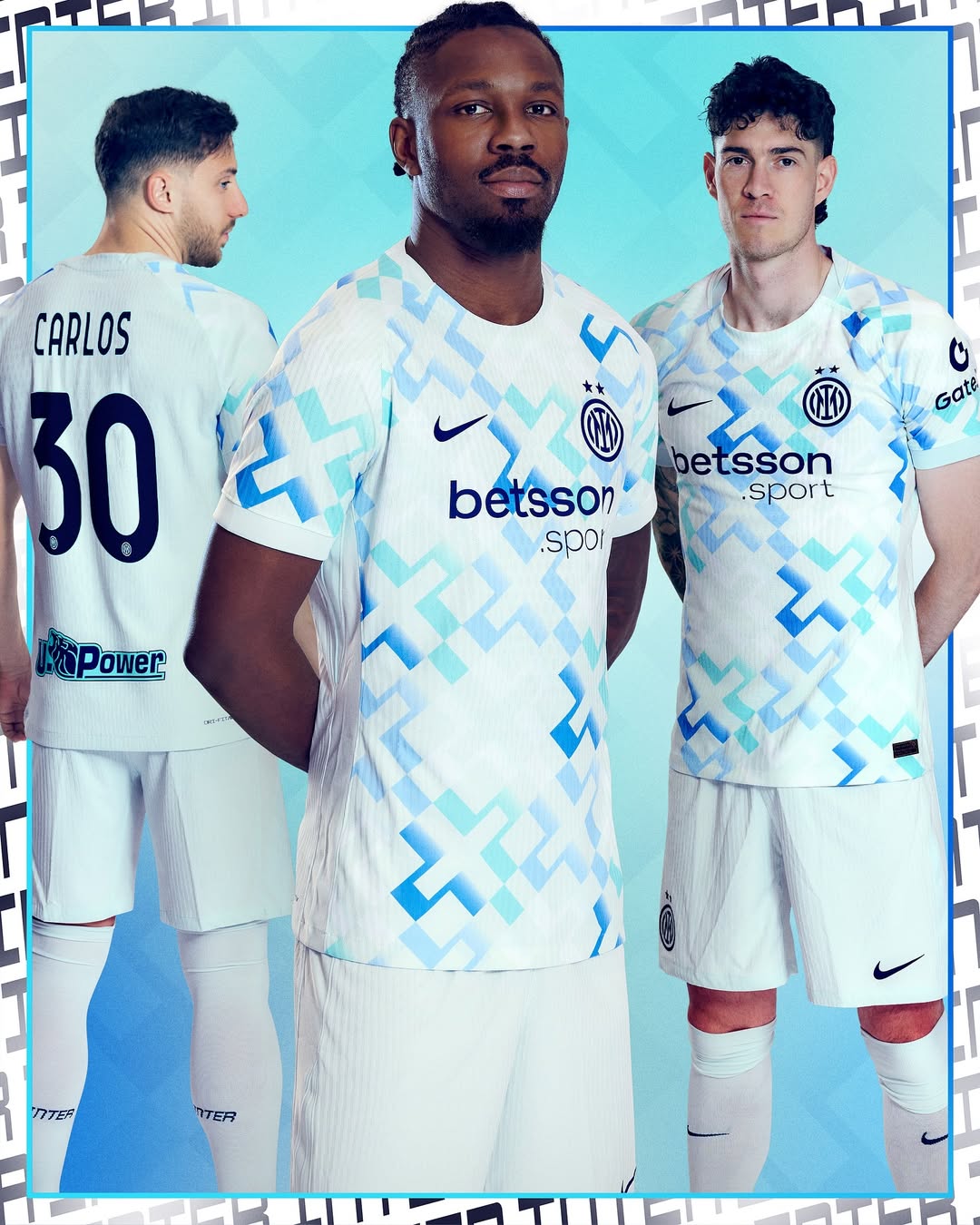 Maglia away dell'Inter 2025-2026: le croci di Brothers and Sisters of the World