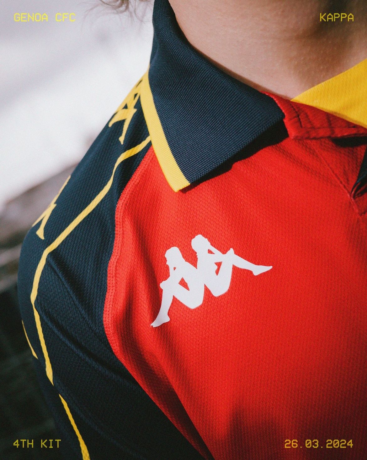 Quarta maglia del Genoa 2024: il remake Kappa del kit 1999-2000