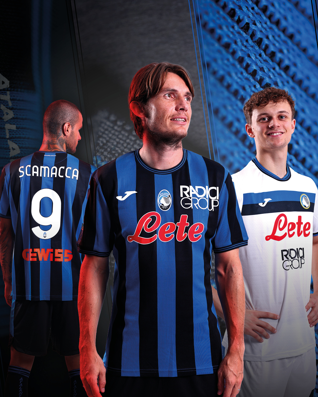 Maglie dell’Atalanta 2024-2025: il look retro firmato JOMA