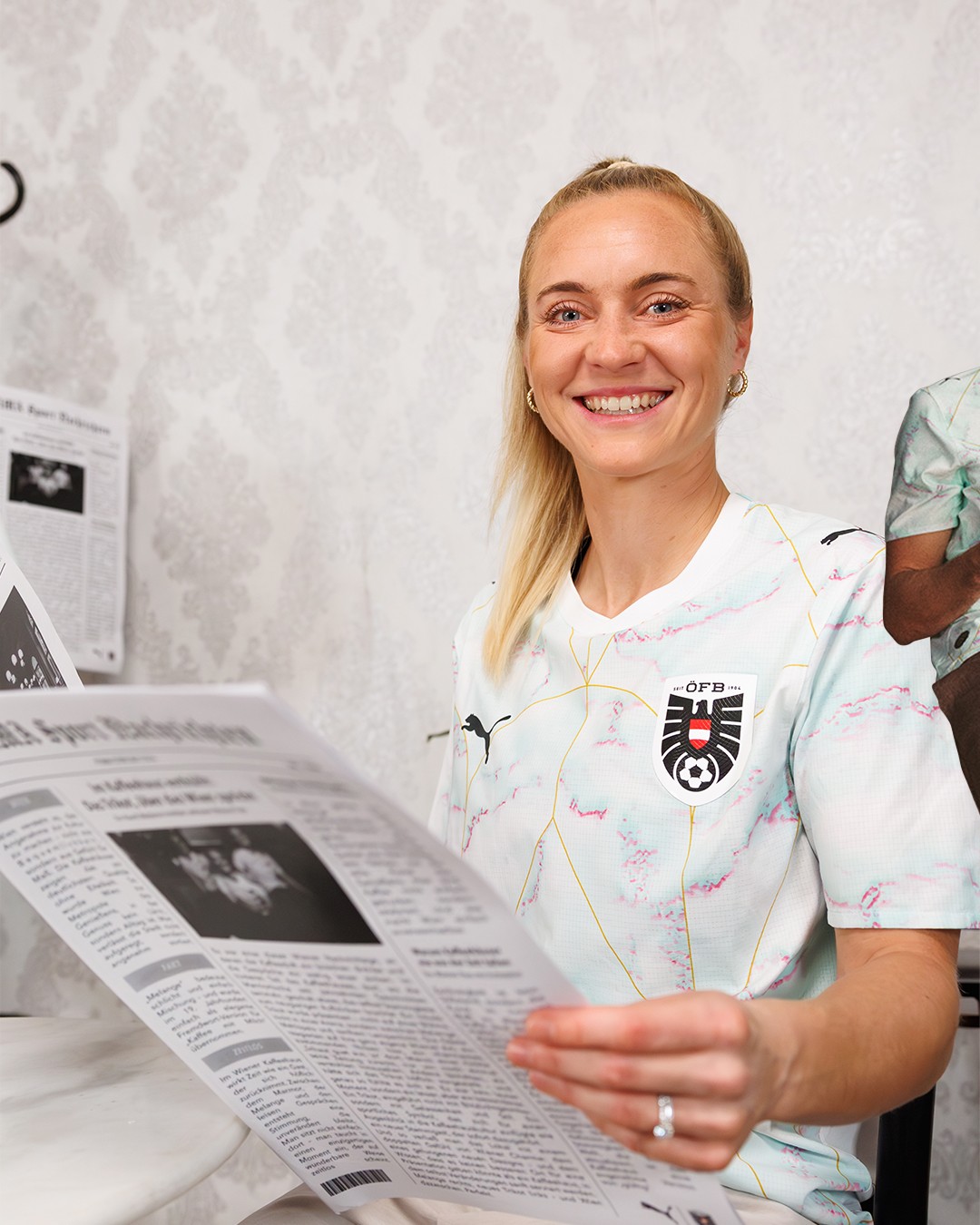 Maglia away Austria Mondiali 2026 ispirata ai caffè viennesi