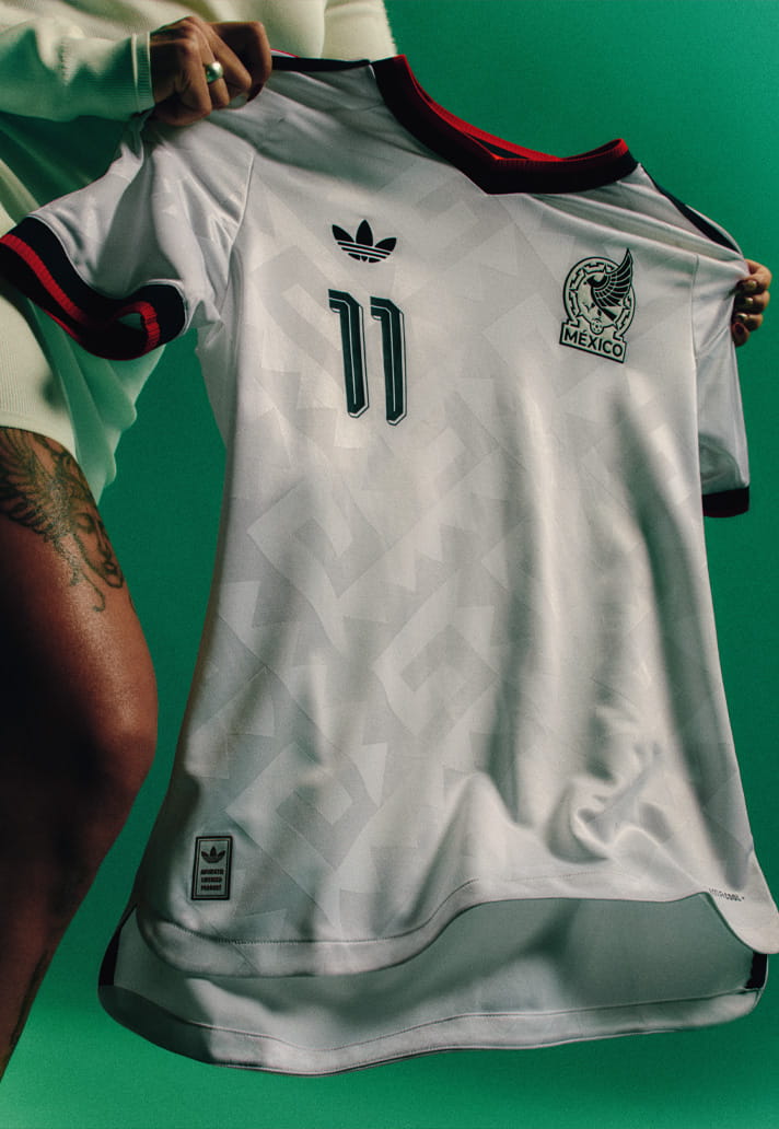 Maglia away del Messico per i Mondiali 2026, un omaggio all'arte messicana