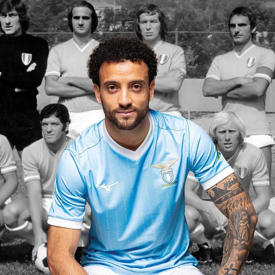 La Lazio lancia la maglia per i 50 anni dallo Scudetto