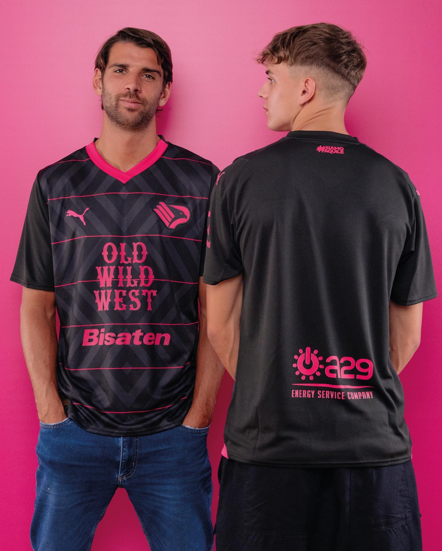 Maglie del Palermo 2023-2024: il ritorno di Puma sul rosa