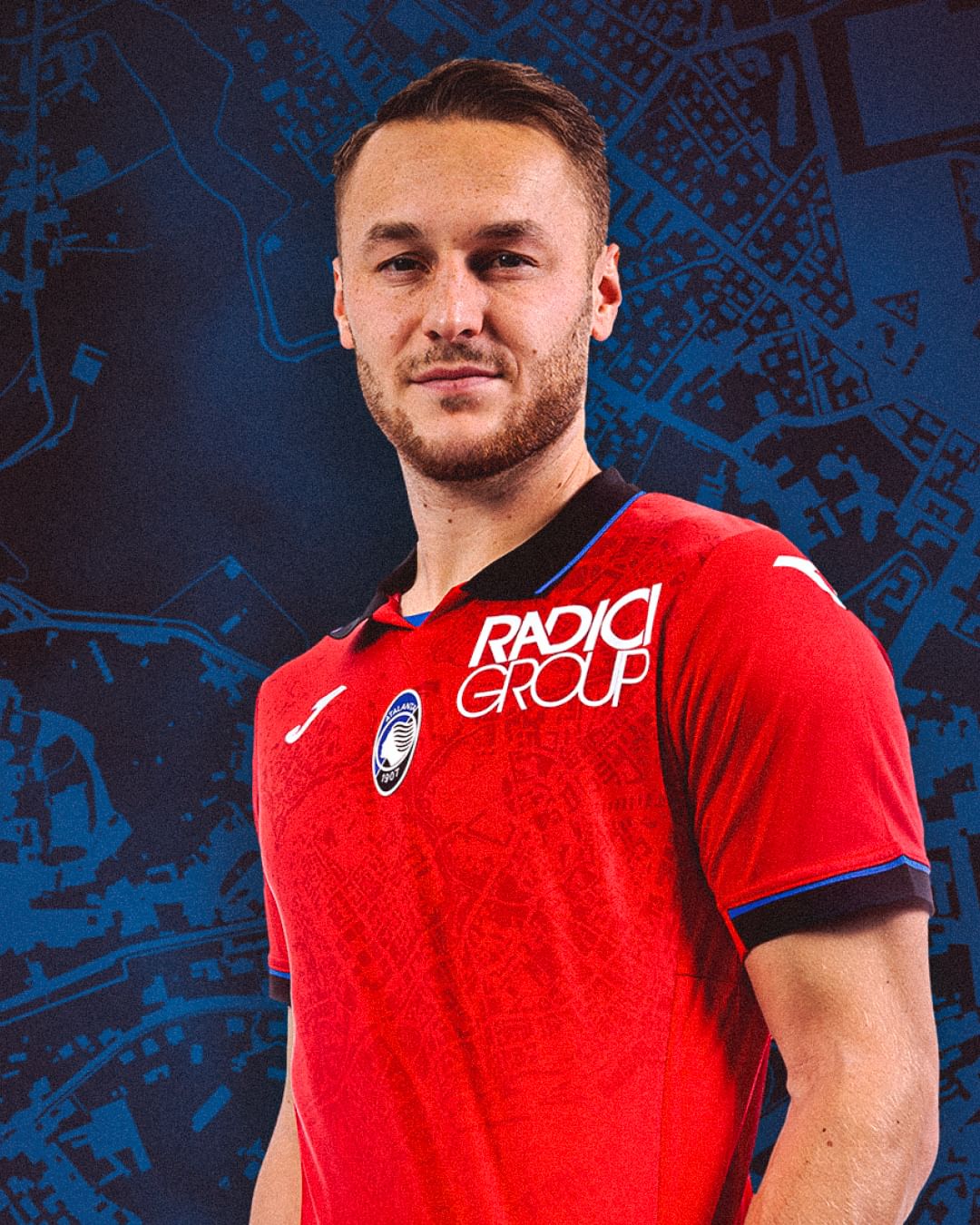 Maglie dell’Atalanta 2023-2024: JOMA tra rombi e la mappa di Bergamo