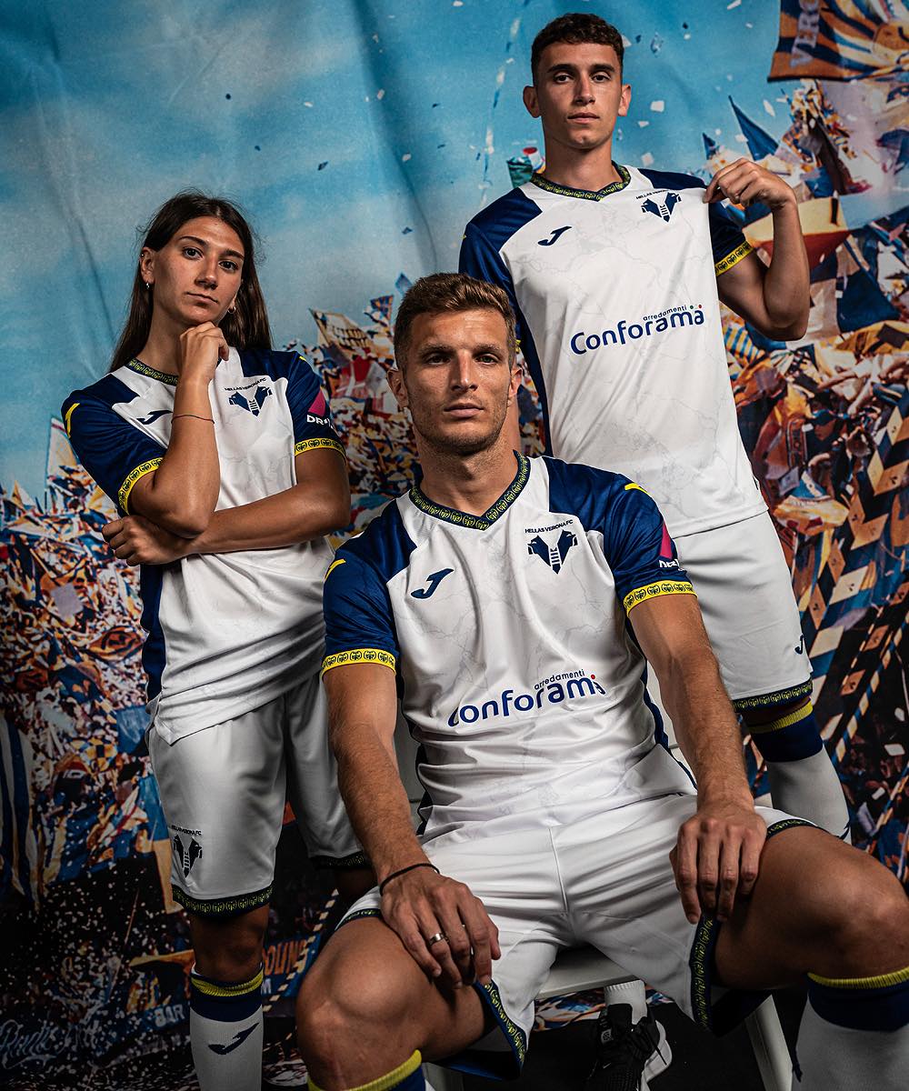 Maglie dell’Hellas Verona 2024-2025: Joma celebra i 40 anni dallo scudetto