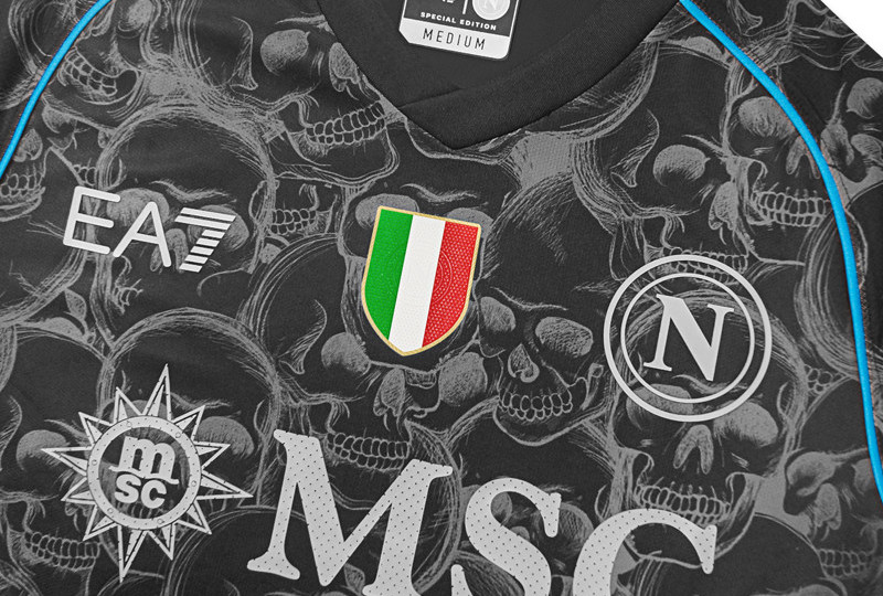 Napoli Halloween Voetbalshirt 2023 2024 E