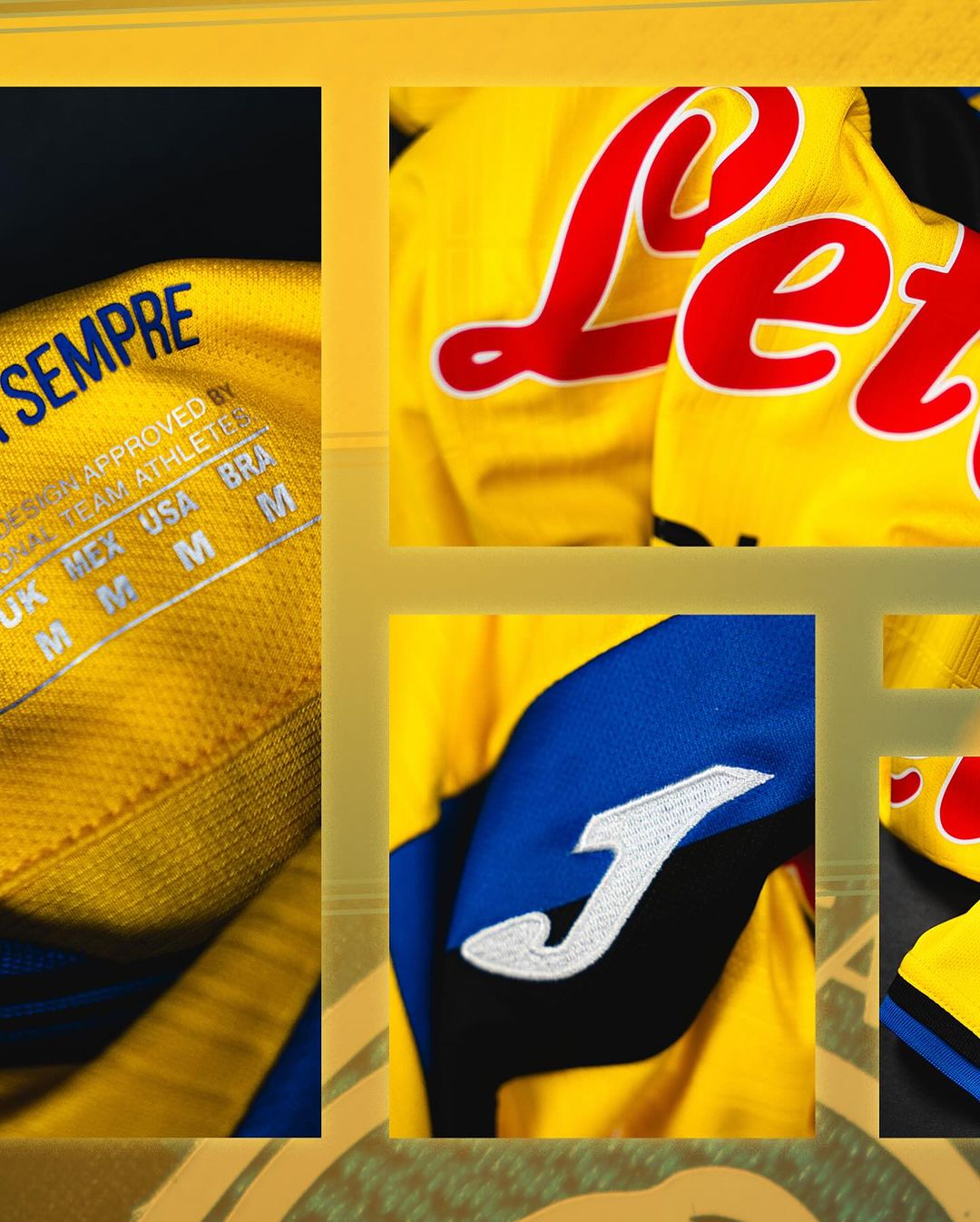 Maglie dell’Atalanta 2024-2025: il look retro firmato JOMA