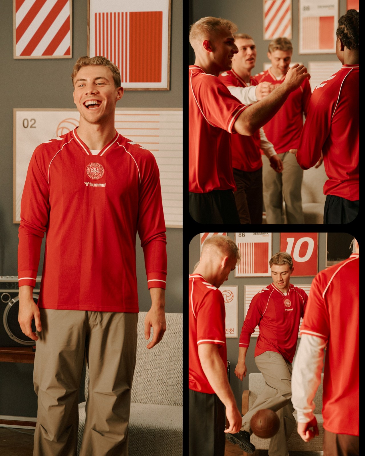 Le maglie Danimarca 2026-2027 di Hummel