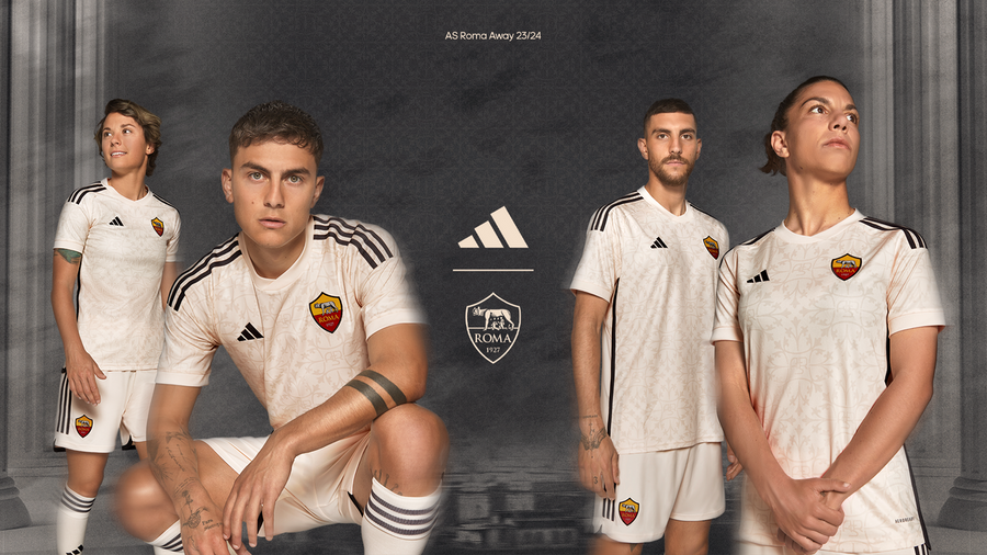 As Roma Uitshirt 2023 2024 F