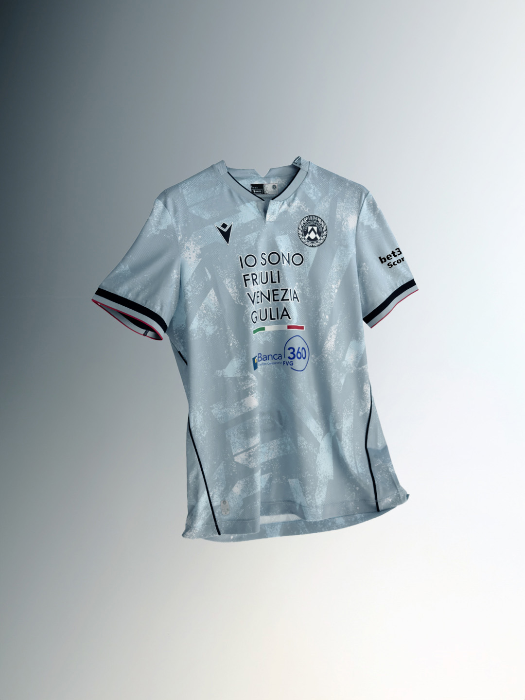 Maglie dell'Udinese Calcio 2025-2026 ispirate agli anni Novanta e Duemila