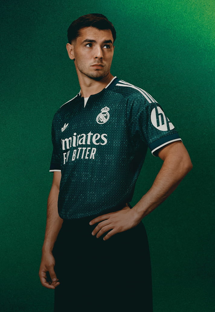 Maglia away verde Real Madrid 2026-2027 con un motivo speciale