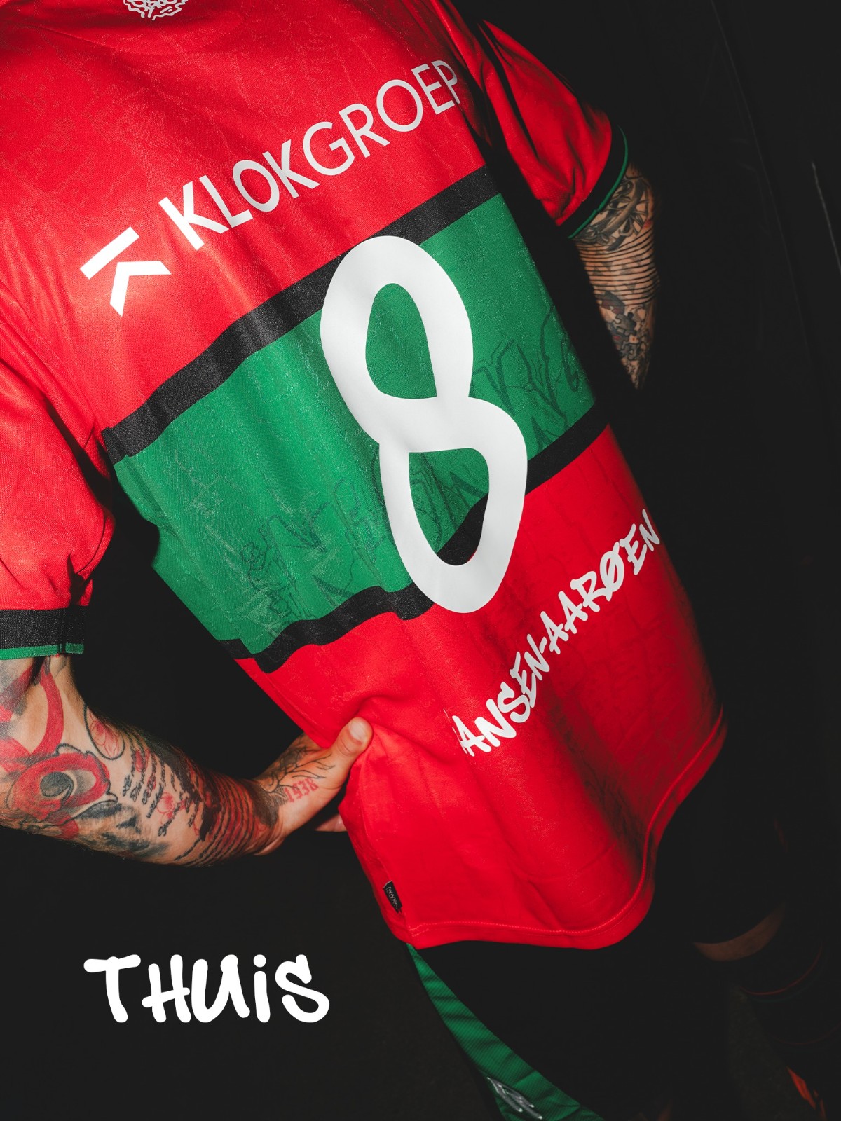 Maglie del N.E.C. Nijmegen 2026-2027 all'insegna dell'arte!