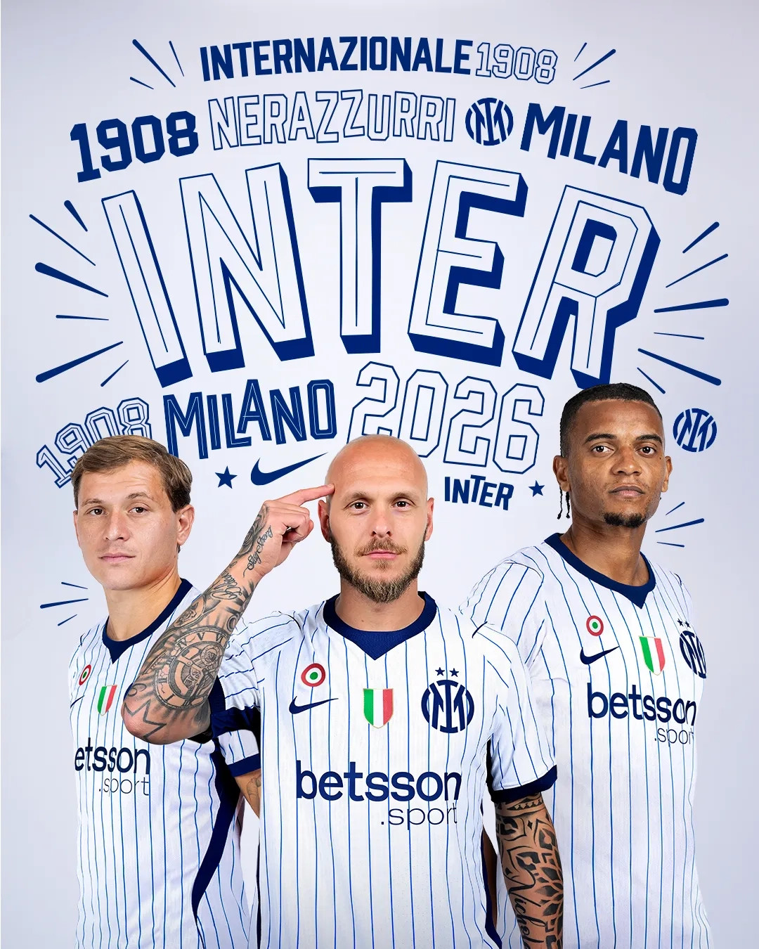 La maglia away dell'Inter 2026-2027 e ispirata alle maglie da baseball