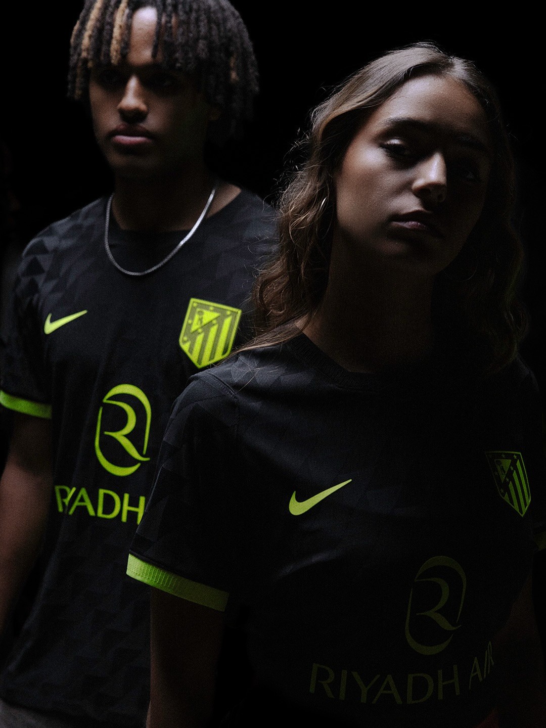 Maglia away Atlético Madrid 2026-2027 ispirata alla vita notturna