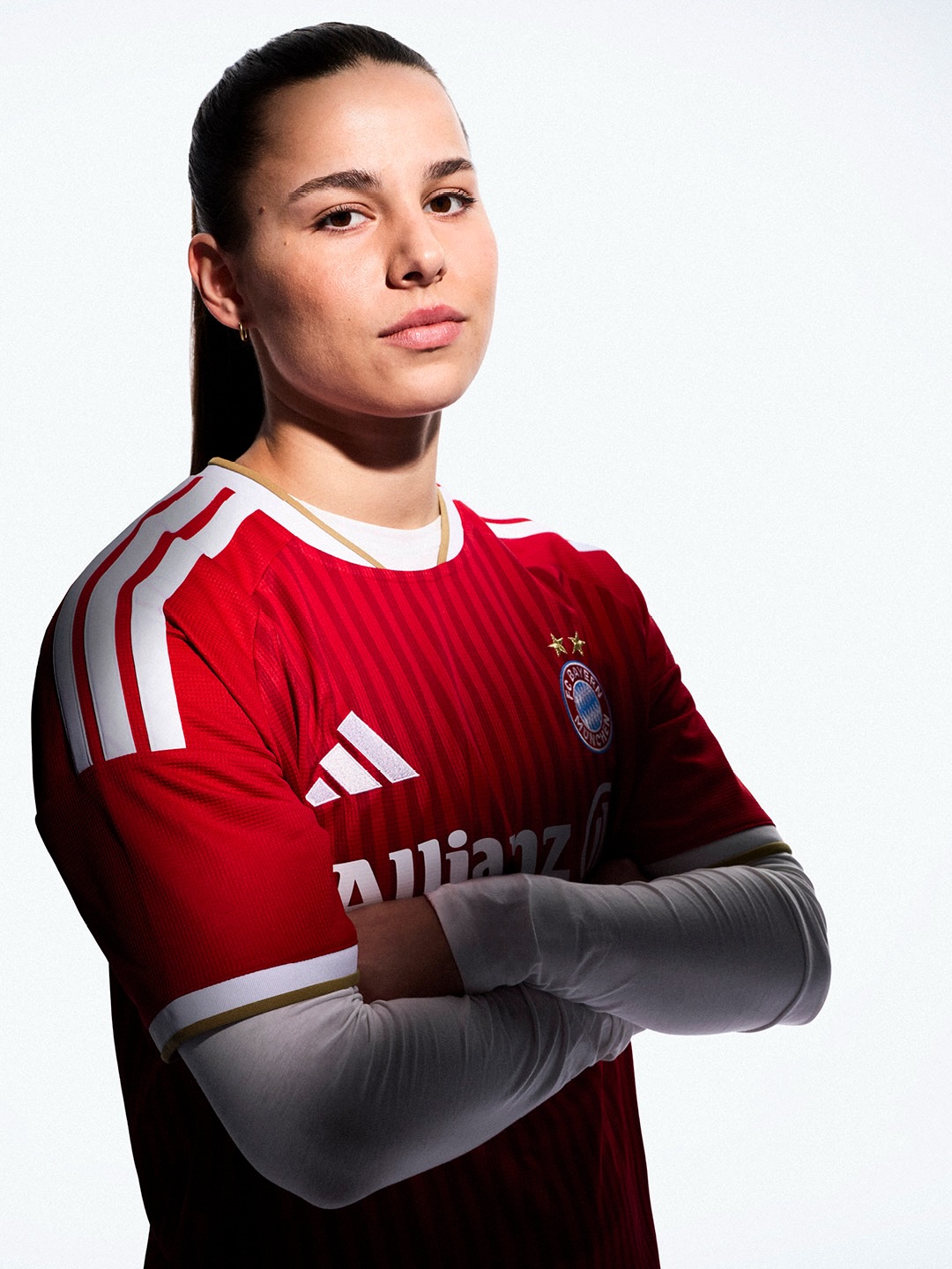 Maglia home Bayern München 2026-2027 con strisce verticali