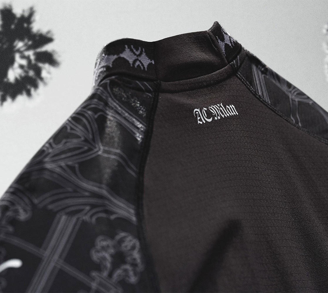 Quarta maglia del Milan 2024: Puma e PLEASURES firmano il kit «Out of the Shadows»