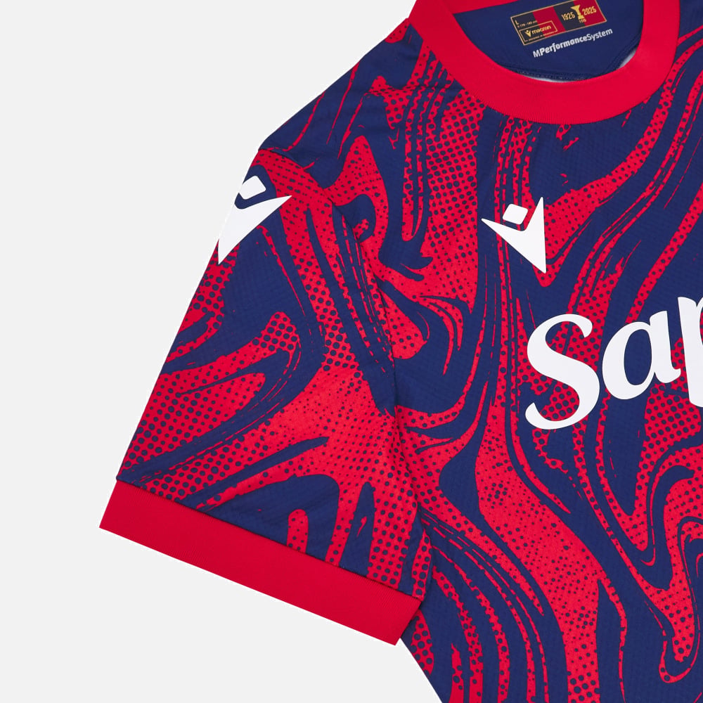Terza maglia del Bologna 2024-2025: Macron e l'arte moderna della città