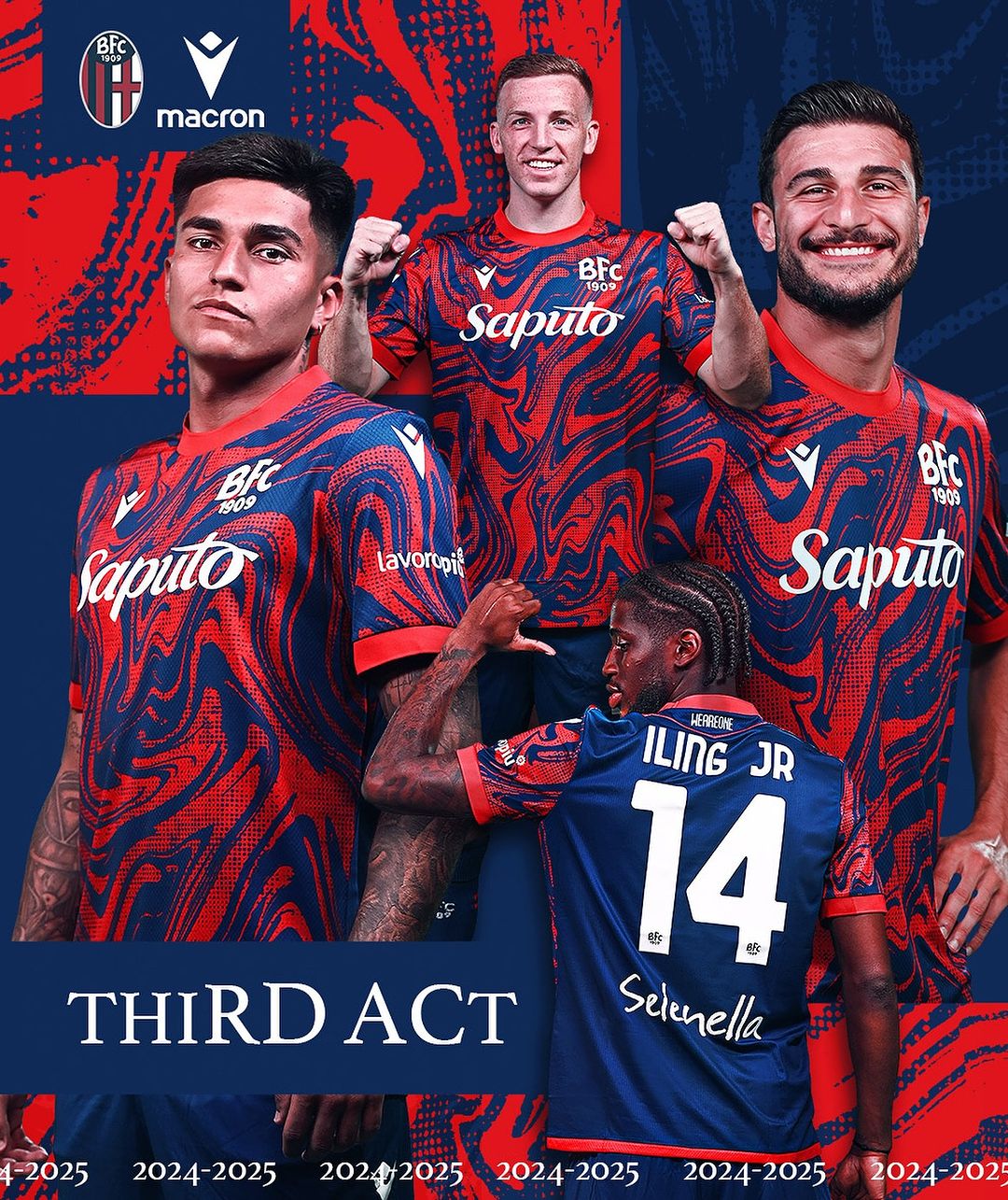 Terza maglia del Bologna 2024-2025: Macron e l'arte moderna della città