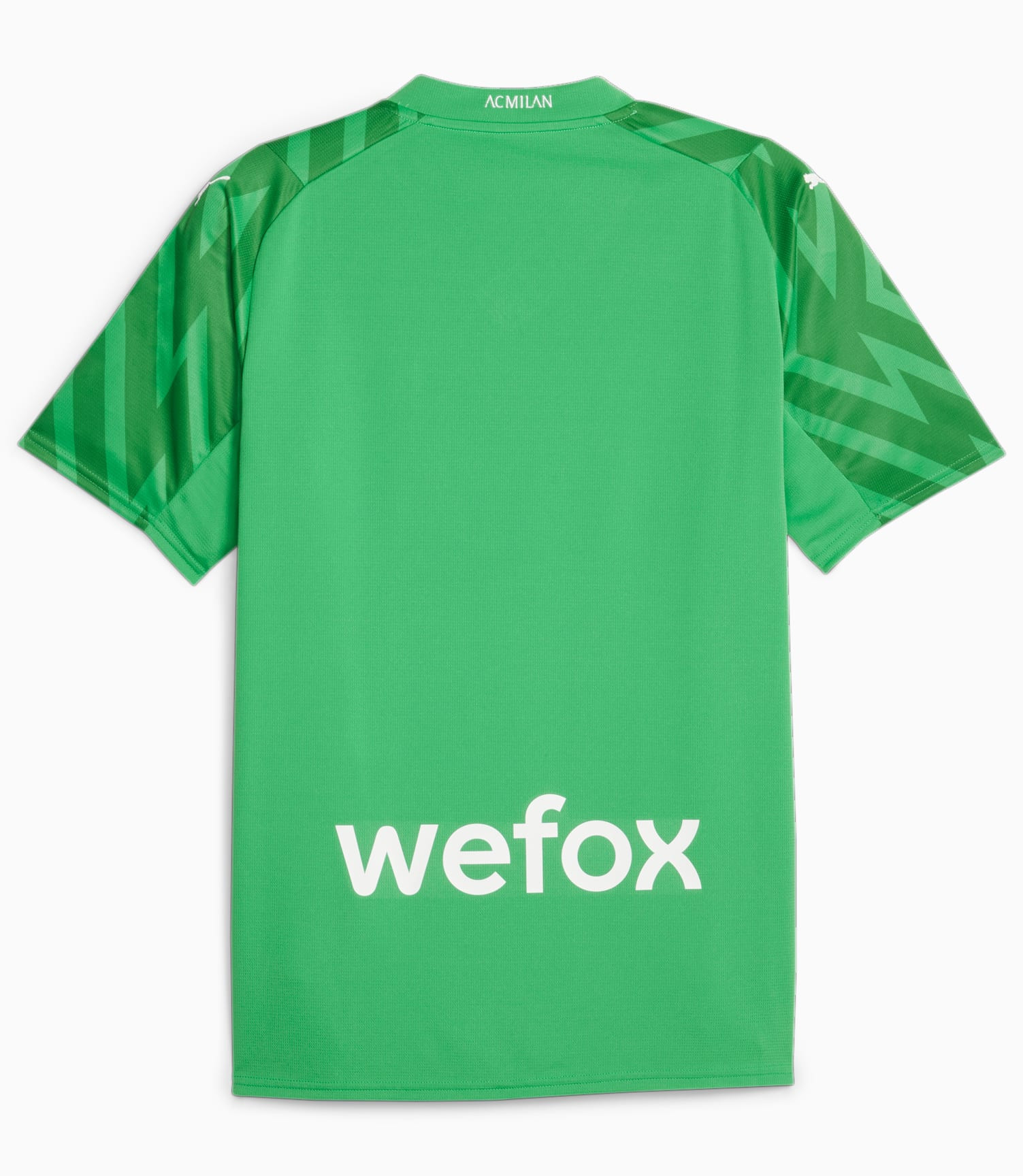 Maglia da portiere del Milan 2023-2024: il verde a zigzag di Puma