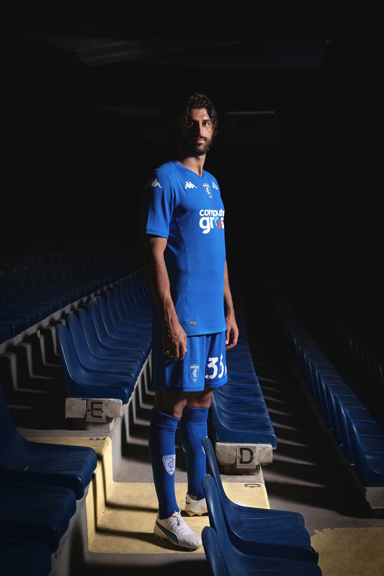 Maglie dell’Empoli 2023-2024: Kappa tra azzurro, bianco e blu scuro