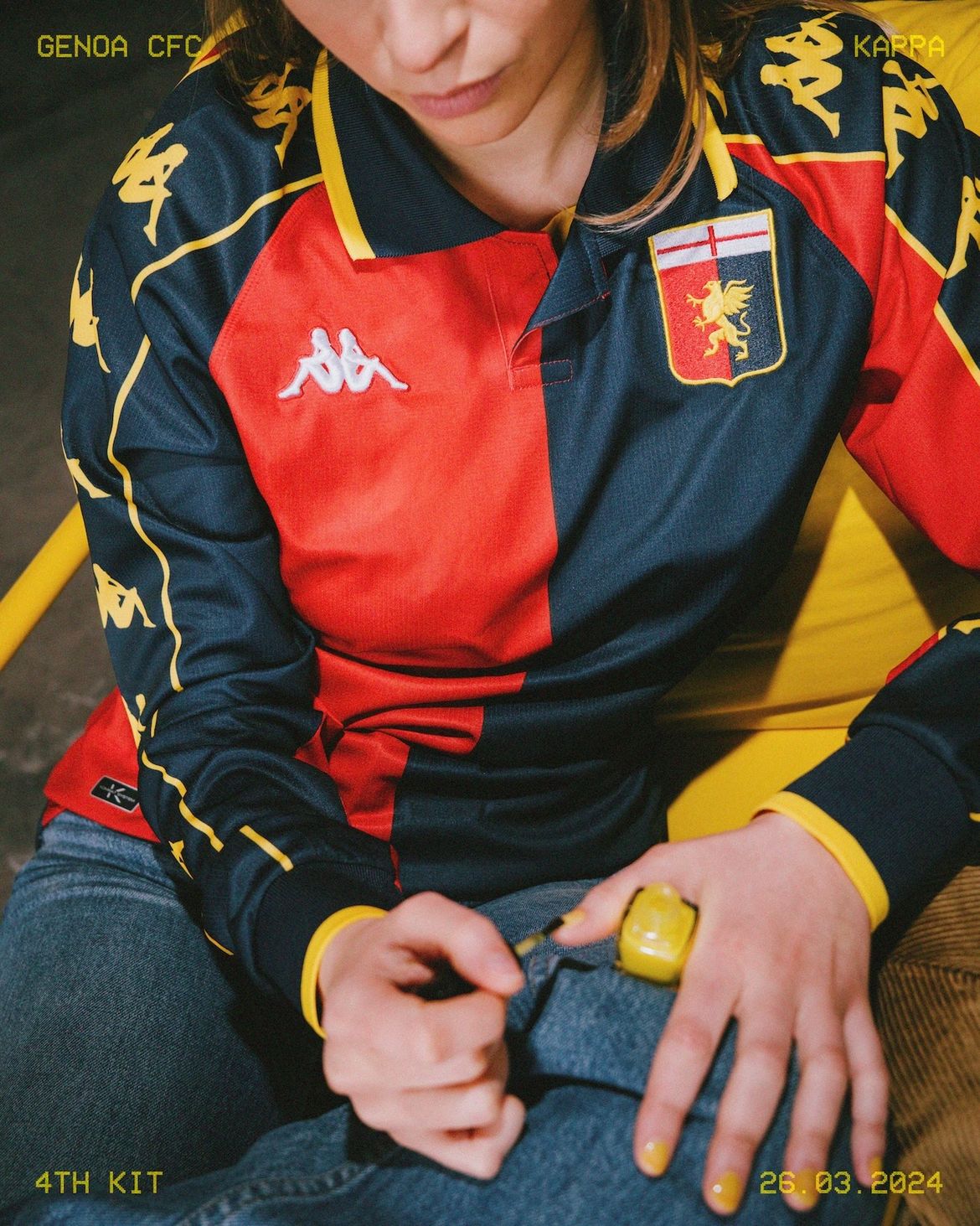 Quarta maglia del Genoa 2024: il remake Kappa del kit 1999-2000