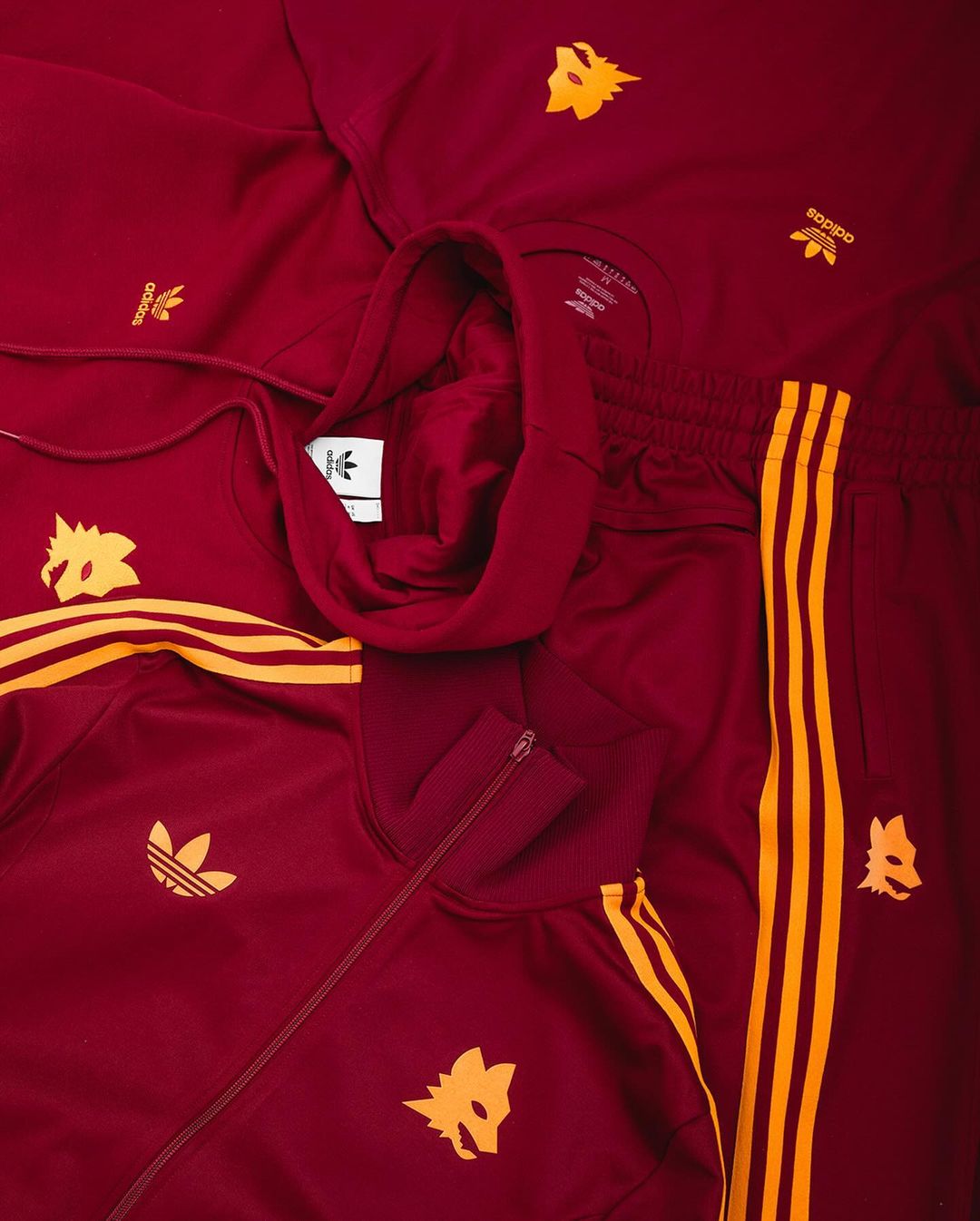 La collezione adidas Originals AS Roma in stile anni Settanta
