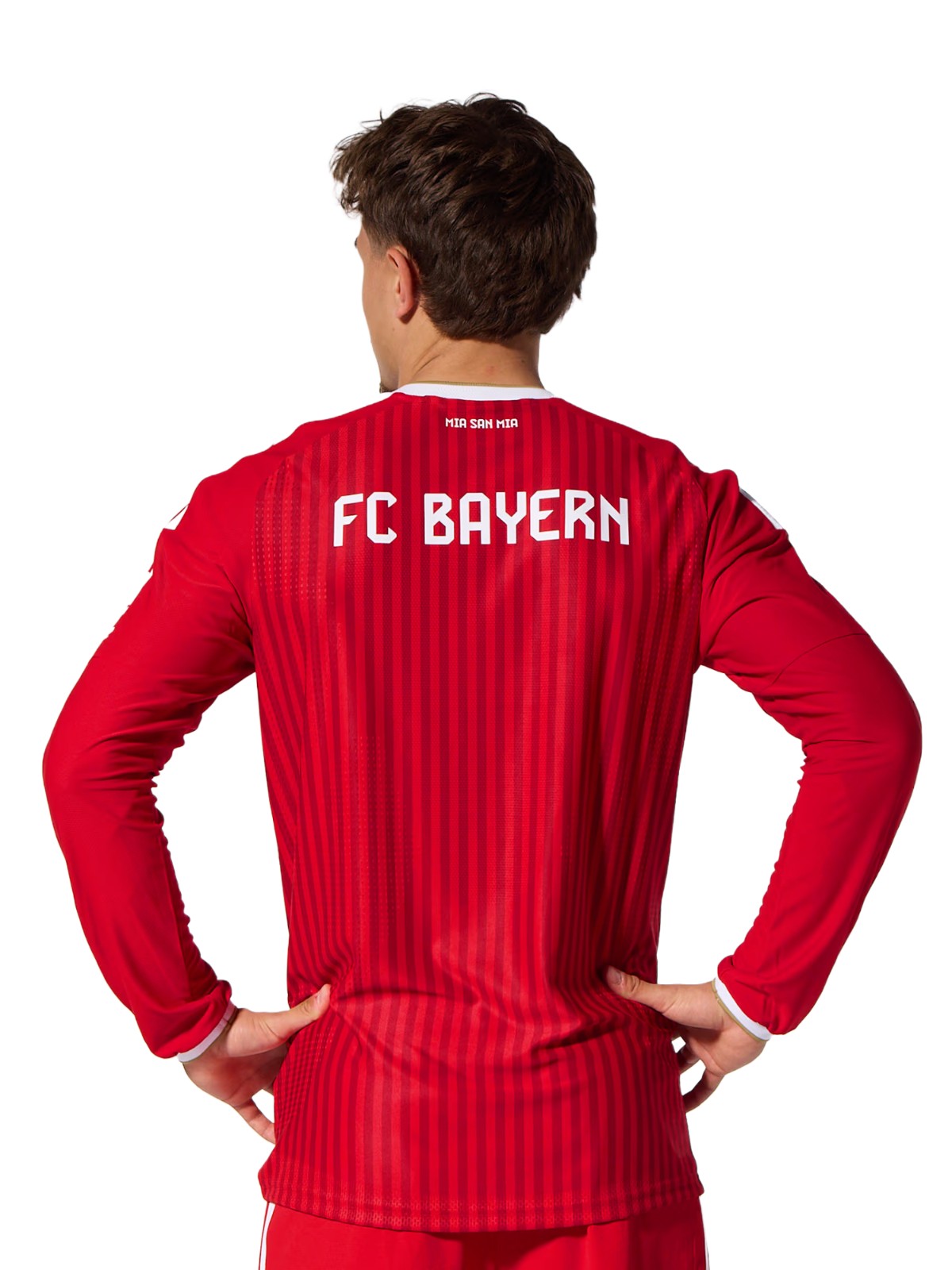Maglia home Bayern München 2026-2027 con strisce verticali