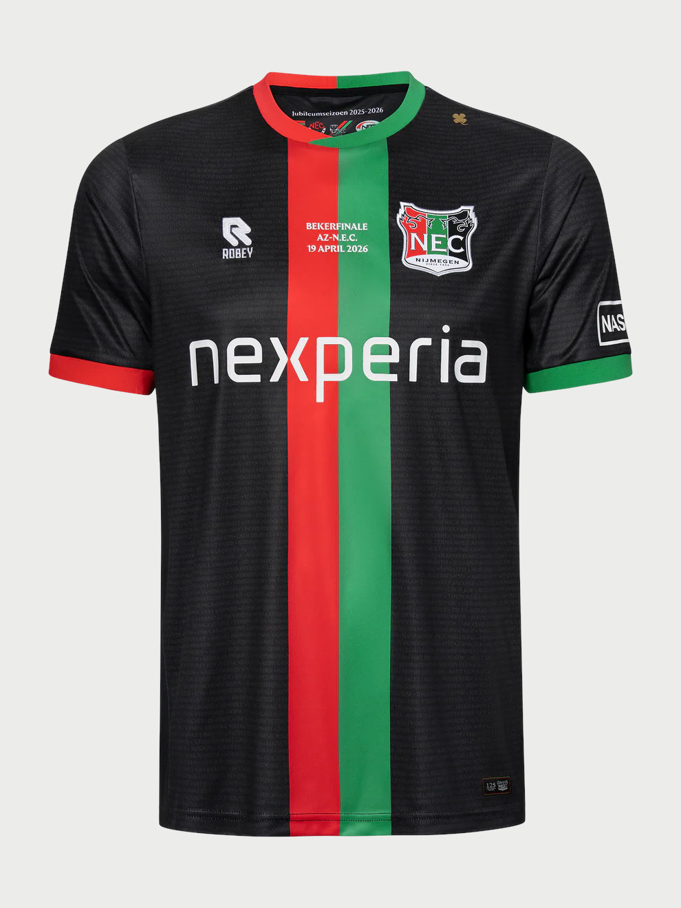Maglia della finale di coppa del NEC Nijmegen 2026: tutti i nomi della storia
