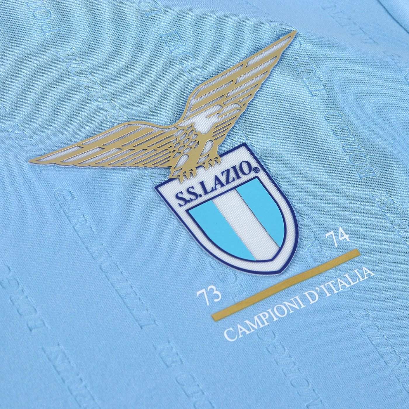 La Lazio lancia la maglia per i 50 anni dallo Scudetto