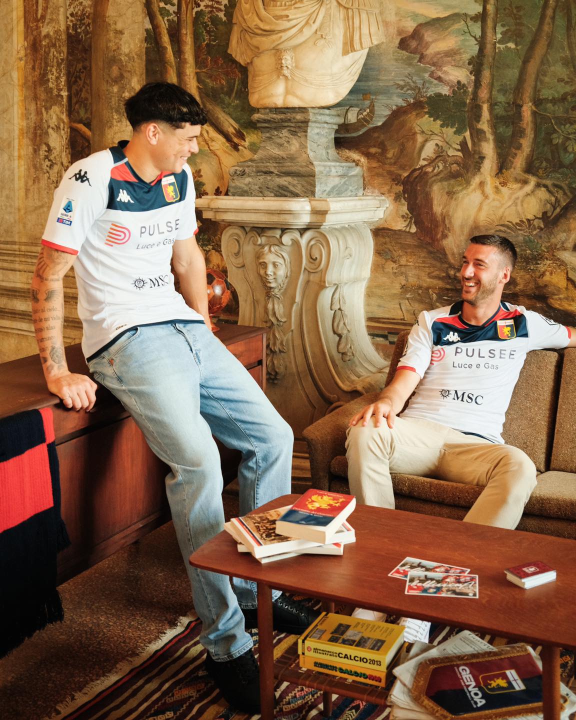 Maglie del Genoa 2023-2024: il ritorno di Kappa con «Feels like home»