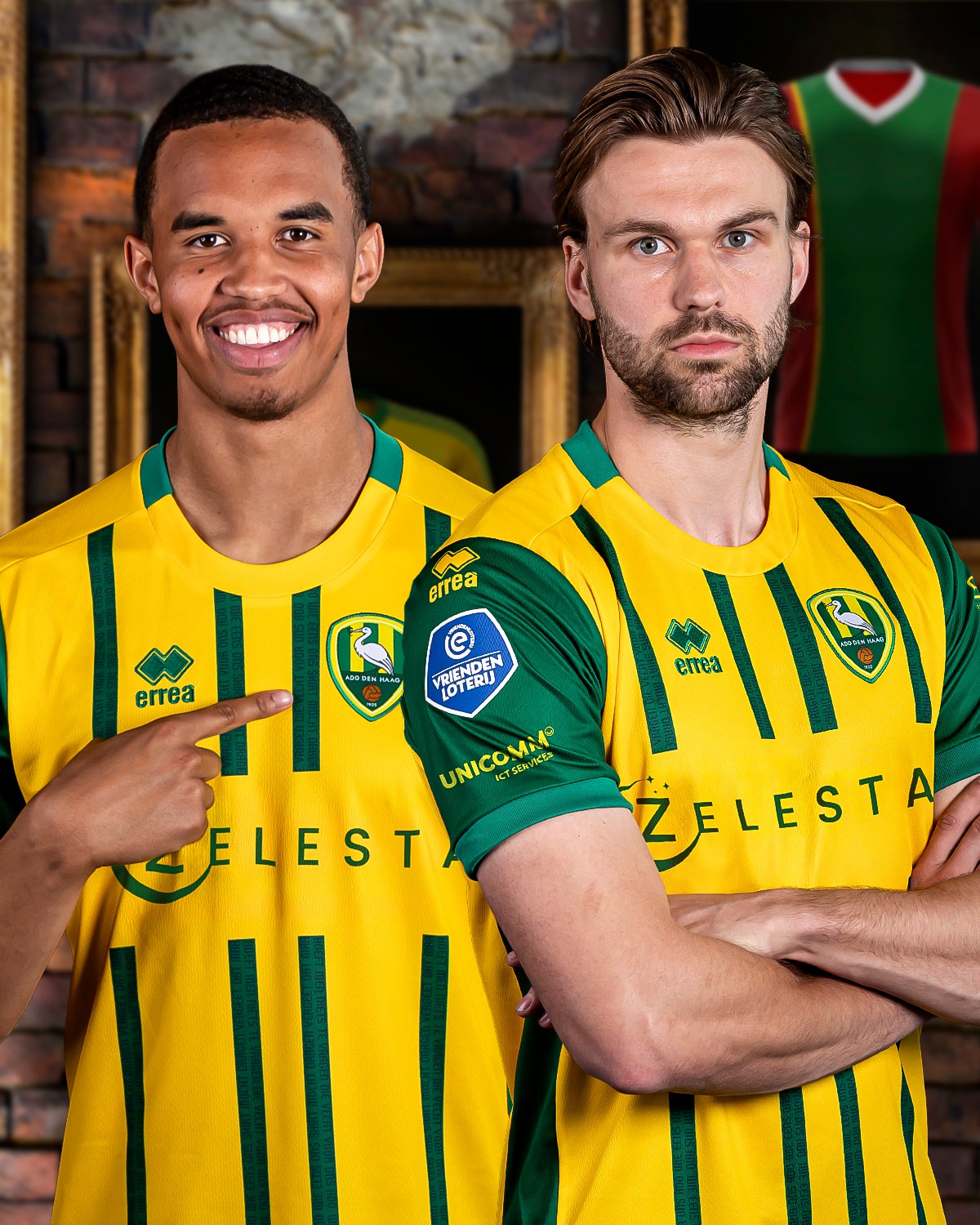 Maglia home ADO Den Haag 2026-2027 omaggio all'inno del club