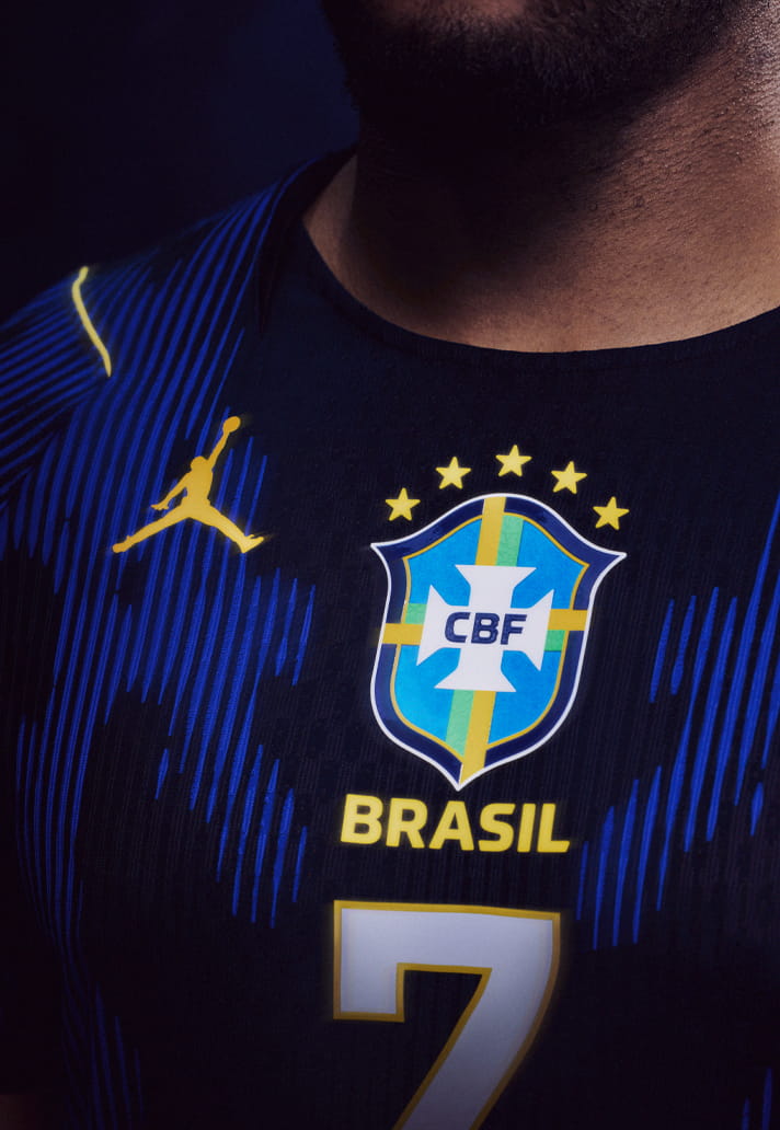 La maglia away del Brasile per i Mondiali 2026 porta il logo di Jordan Brand!