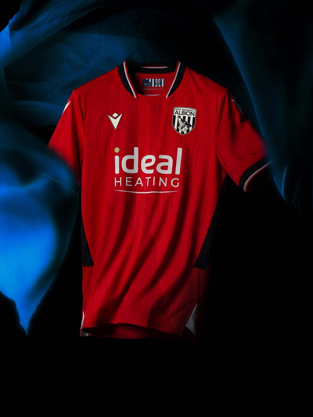 Maglie del West Bromwich Albion 2026-2027 firmate Macron