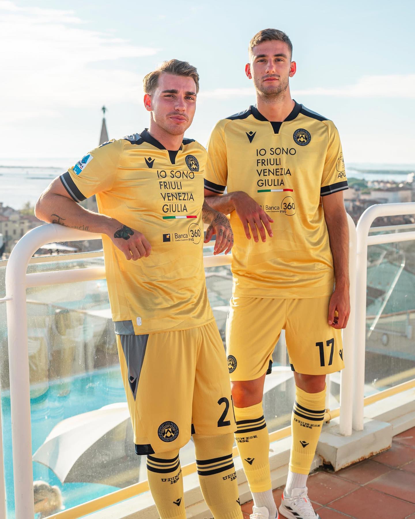 Maglie dell’Udinese 2024-2025: Macron celebra i 30 anni in Serie A