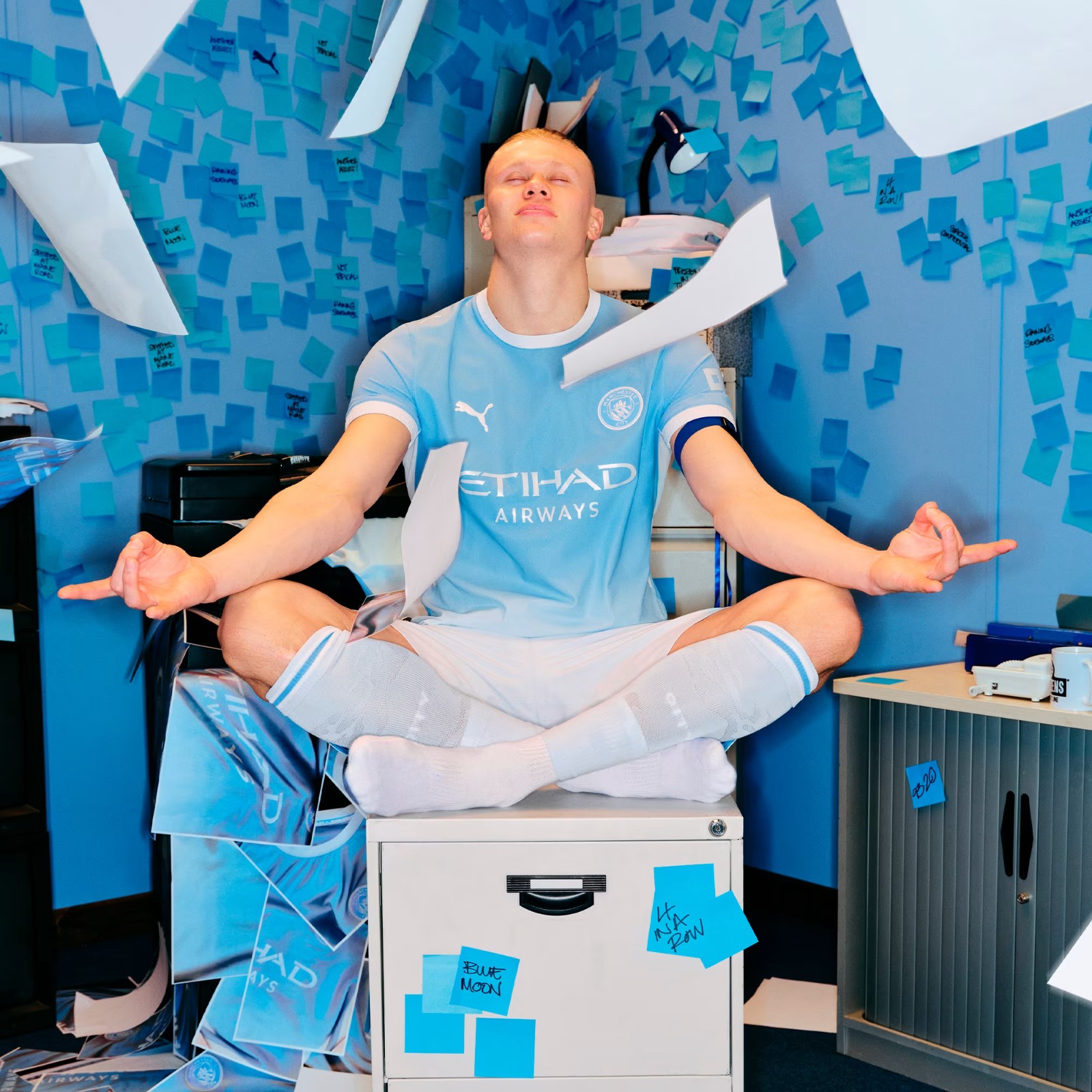 Maglia home del Manchester City 2026-2027: «Not your typical City» e il gradiente di Puma