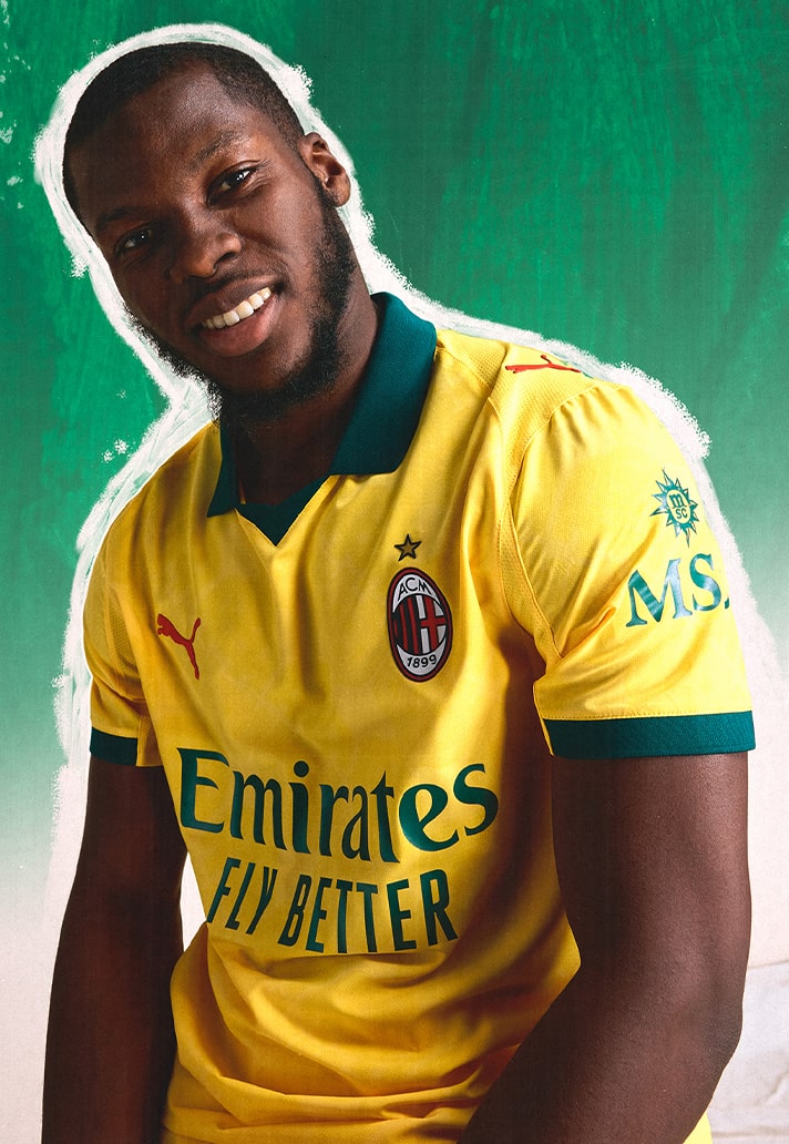 Terza maglia del Milan 2025-2026: il monogramma ACM e il ricordo del 1995-1996