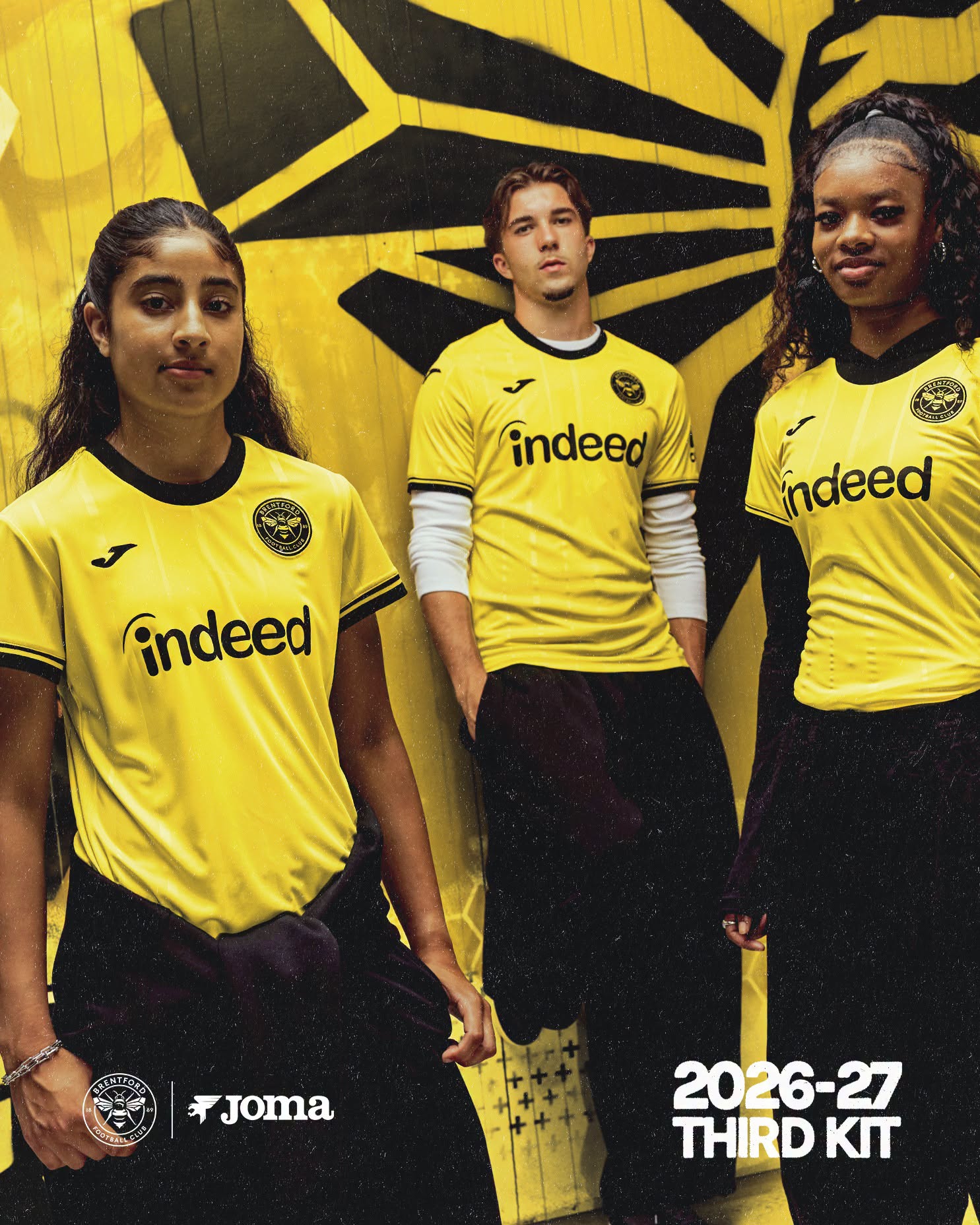 Le maglie del Brentford 2026-2027 con il nuovo sponsor