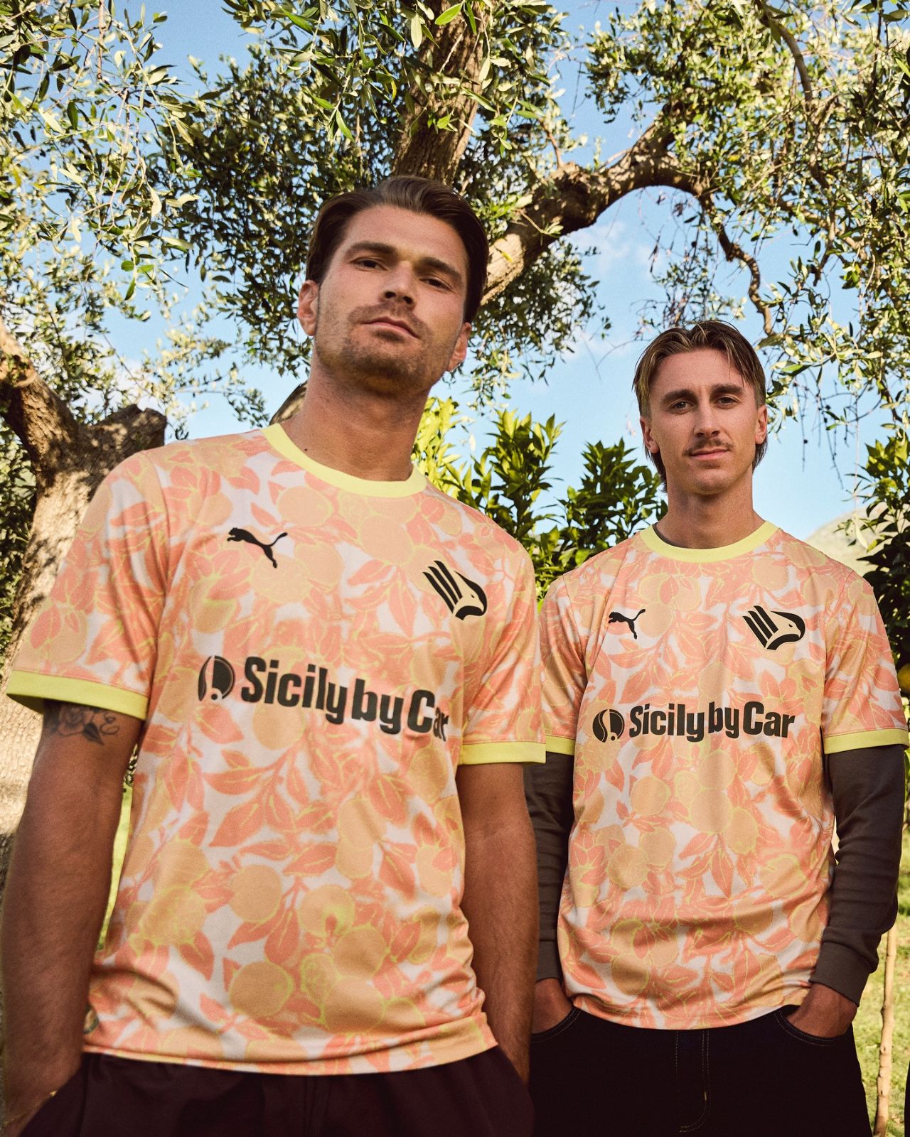 Maglie del Palermo FC 2026-2027 ispirate alla mentalità e alla zagara