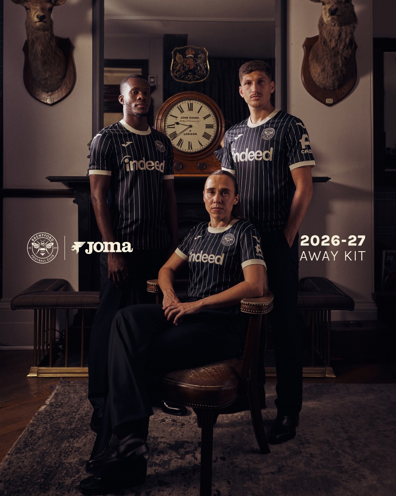Le maglie del Brentford 2026-2027 con il nuovo sponsor