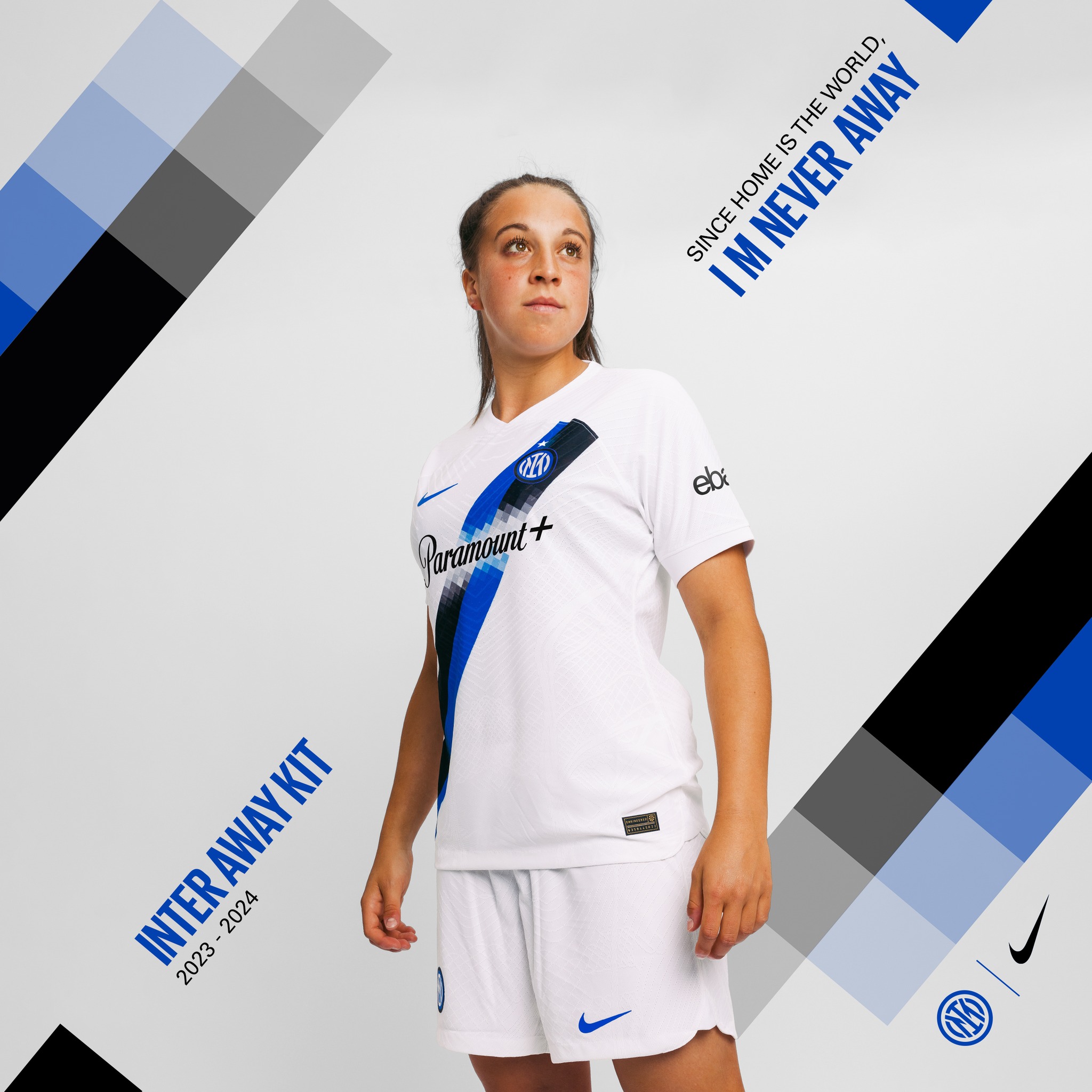 Maglia away dell'Inter 2023-2024: il ritorno della fascia diagonale anni Sessanta
