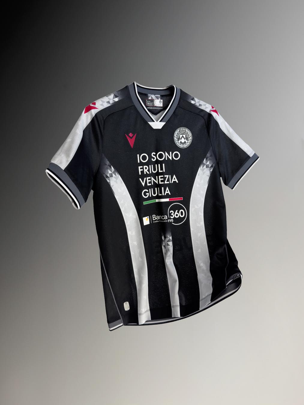 Maglie dell'Udinese Calcio 2025-2026 ispirate agli anni Novanta e Duemila