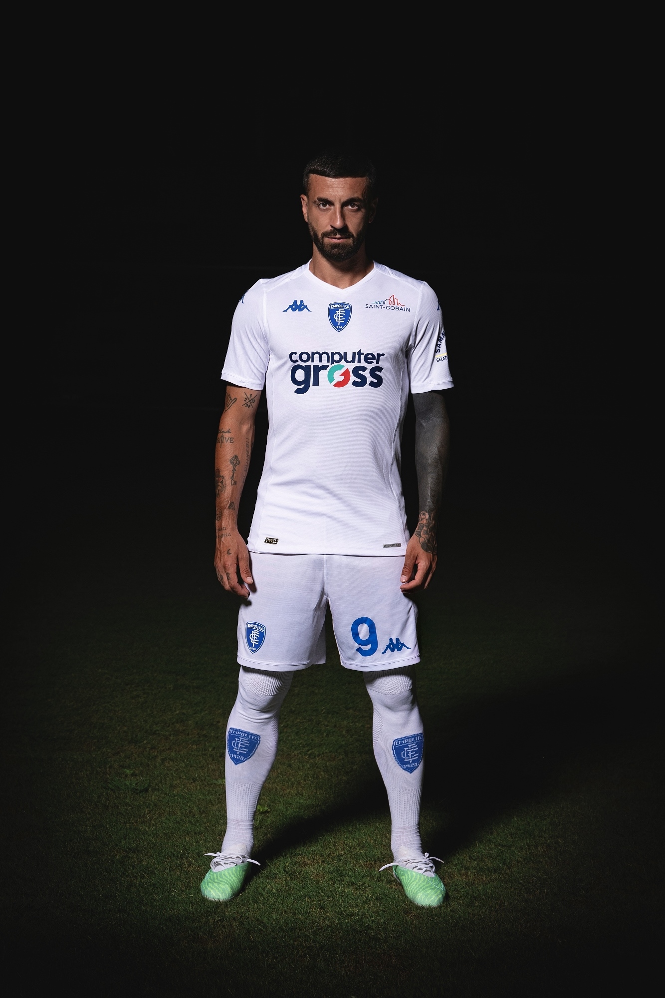 Maglie dell’Empoli 2023-2024: Kappa tra azzurro, bianco e blu scuro