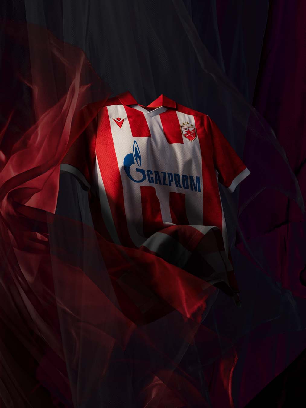 Le maglie della Stella Rossa Belgrado 2026-2027 celebrano Belgrado e la ricca storia del club